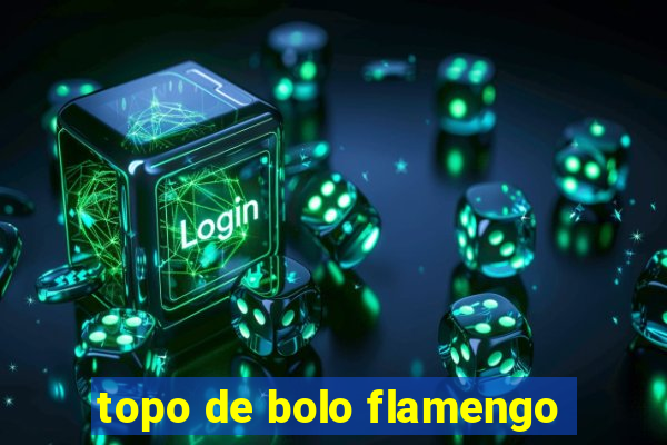 topo de bolo flamengo